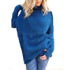 Long Sleeve Large Size Turtleneck Sweater