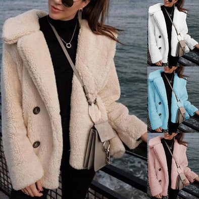 Fashion Slim Long Sleeve Lapel Cardigan Jacket