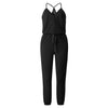 Women's Fashion Sleeveless Plain Jumpsuits