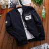 New Large Size Stand Collar Casual Men's Jacket