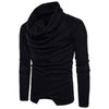 New Heap Turtleneck Solid Color Men's Sweater