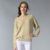 Personality Weaving Round Neck Long Sleeve Sweaters