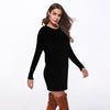 Round Neck Long Sleeve Long Sweaters