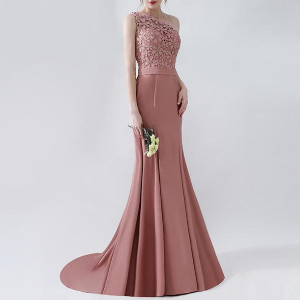 Charming Fishtail Wedding Evening Long Dress