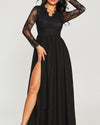 Women's Sexy Lace Evening Dress