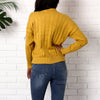 Pullover Solid Color Loose Long-Sleeved Sweater