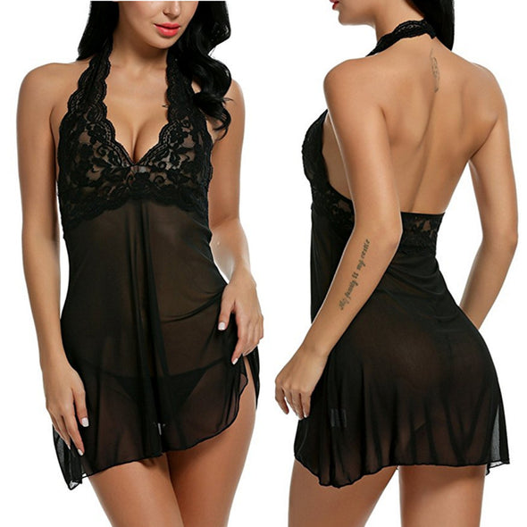 Women's Lace Halter Corset