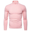 New Men's Turtleneck Slim Solid Sweater