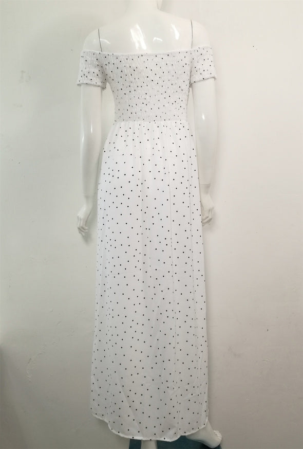 Women's Polka Dot Print Dress