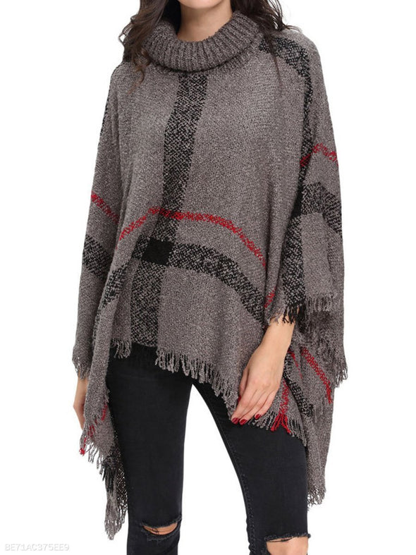 Irregular Bat Sleeve Sweater