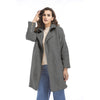 New Cashmere Long Sleeve Mid-length Coat