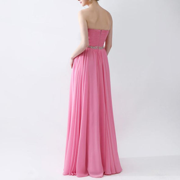 Sexy Elegant Wedding Party Long Evening Dress