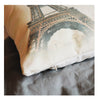 Eiffel Tower Cotton Pillow