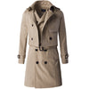 New Double-breasted Two-piece Trench Coat