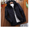 Loose Large Size Hooded Casual Cotton Men's Jacket