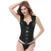 Abdomen Shaping Waist Girdle Patent leather Corset