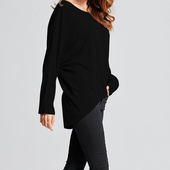 Loose Long Sleeve O-Neck Sweater