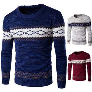 Men's Boutique O-neck Warm Sweater
