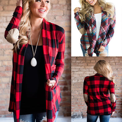 New Plaid Printed Long Sleeve Shirt