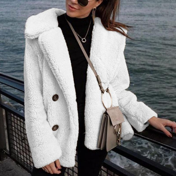 Fashion Slim Long Sleeve Lapel Cardigan Jacket