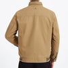 Stand Collar Cotton Washed Casual Plus Size Men's Jacket