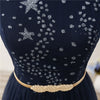 Starry Sky Long Fashion Sleeveless Evening Dress