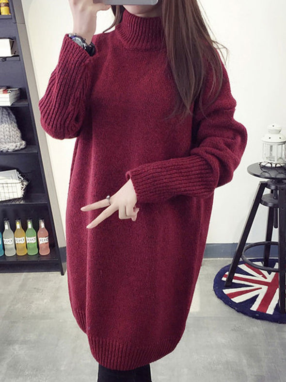 Long Loose Winter Sweater