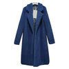 Fashion Lapel Lambskin Cardigan Outwear