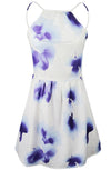 Women's sling print short dress