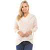 Loose Openwork V- neck Knitting Sweaters