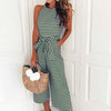 Striped Print Jumpsuit