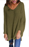 New V-neck Thick Sweater