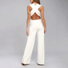 Sexy V-Neck Sleeveless Backless Jumpsuit