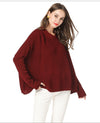 Fashion Loose V- neck Knitting Sweaters