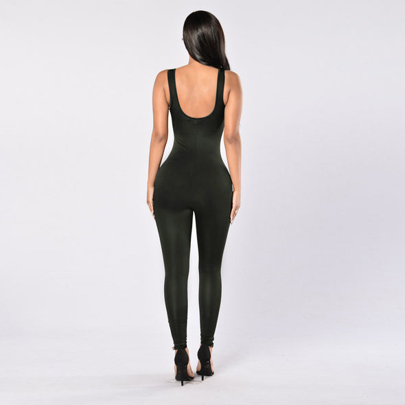 Women's solid color bodysuit