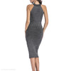 Knit Vest Slim Bodycon Dress