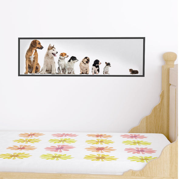 Cartoon Pet Dog Wall Sticker