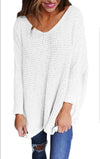 New V-neck Thick Sweater