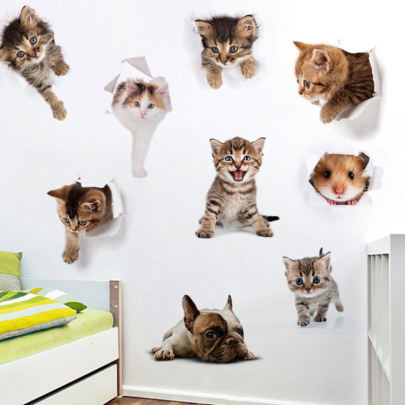 Cartoon Animal Wall Sticker