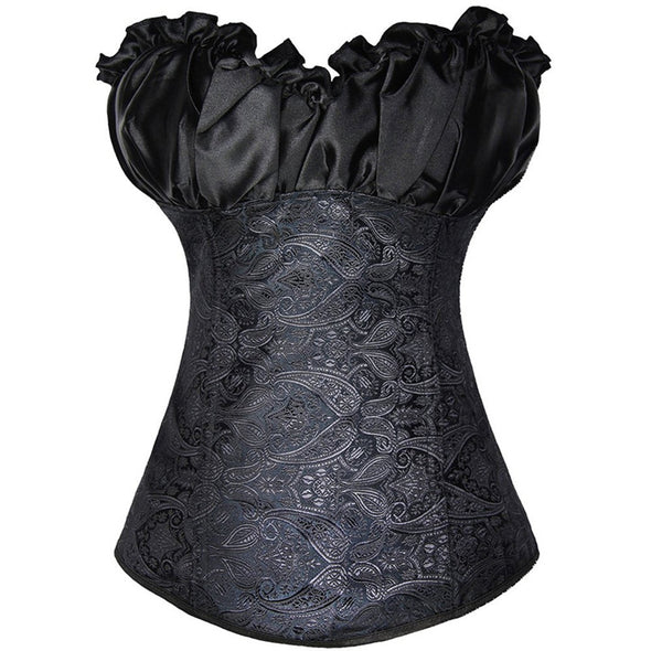 Women's Printed Stitching Corset