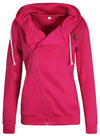 New Zipper Long Sleeve Hooded Jacket