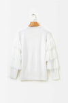 Fashion Tassel Single-Breasted V-Neck Sweater