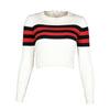 Women Striped Knitted T-shirt