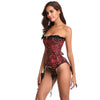 Palace Red totem Abdomen Shaping Girdle Corset