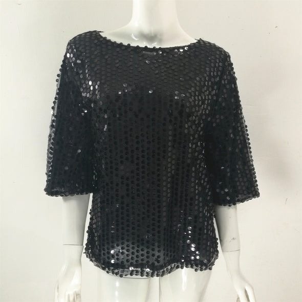 Women's Sequins T-shirt