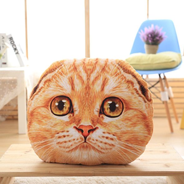 Cartoon Cat Pillow