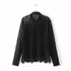 Women's Embroidered Lace Shirt