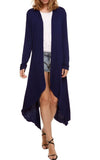 Long Sleeve Irregular Knit Cardigan