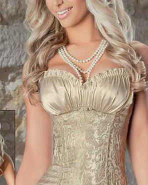 Women's Wrapped Chest Solid Color Corset