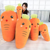 Creative Carrot Expression Pillow